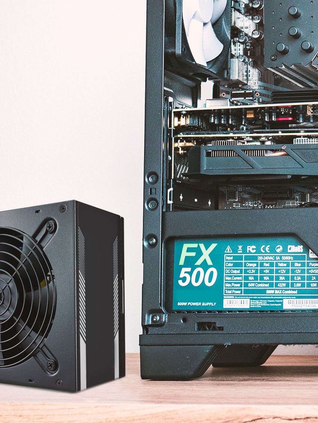 Výměna vadného zdroje v PC