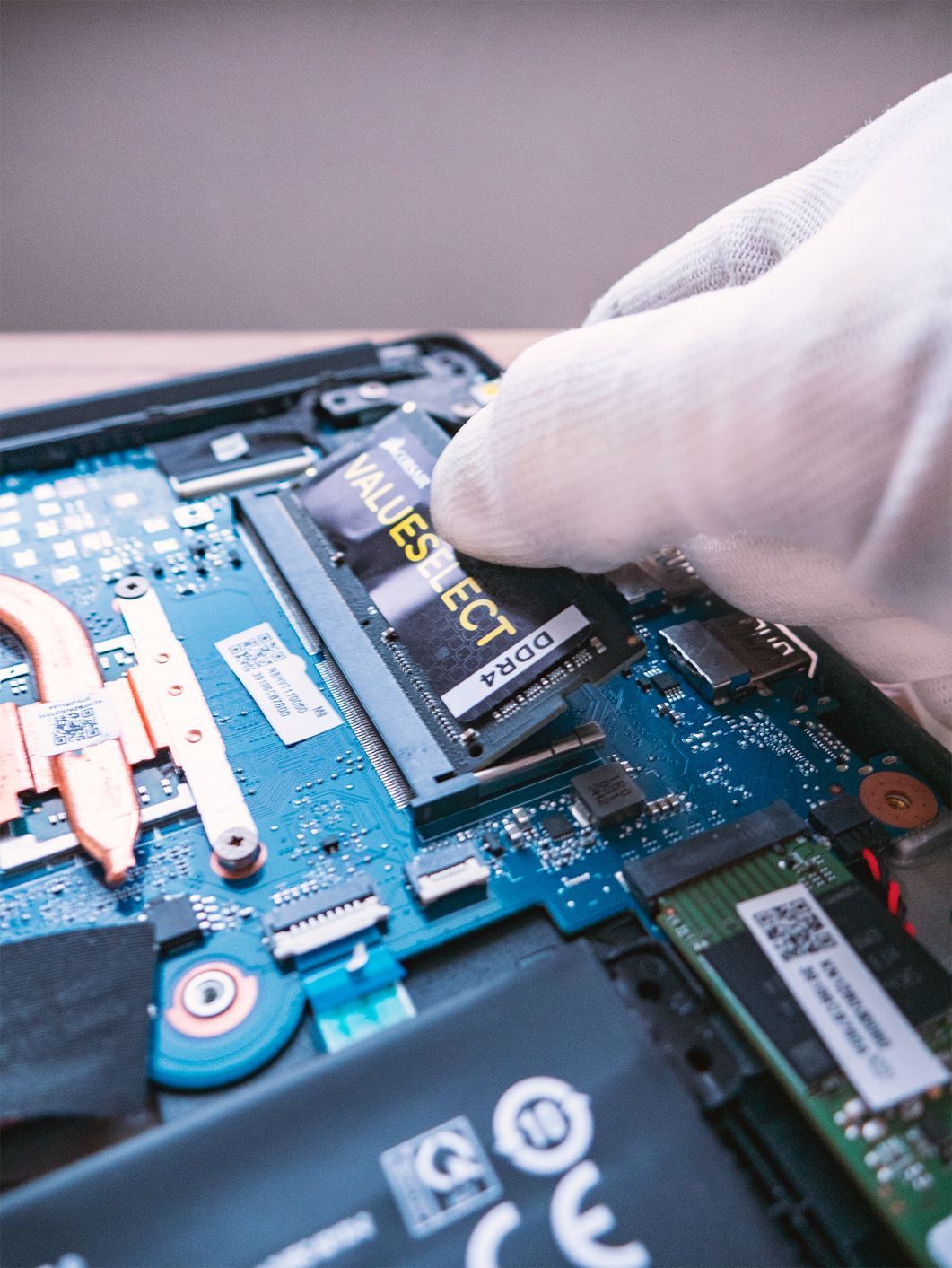 Výměna nebo přidání operační paměti v notebooku a PC