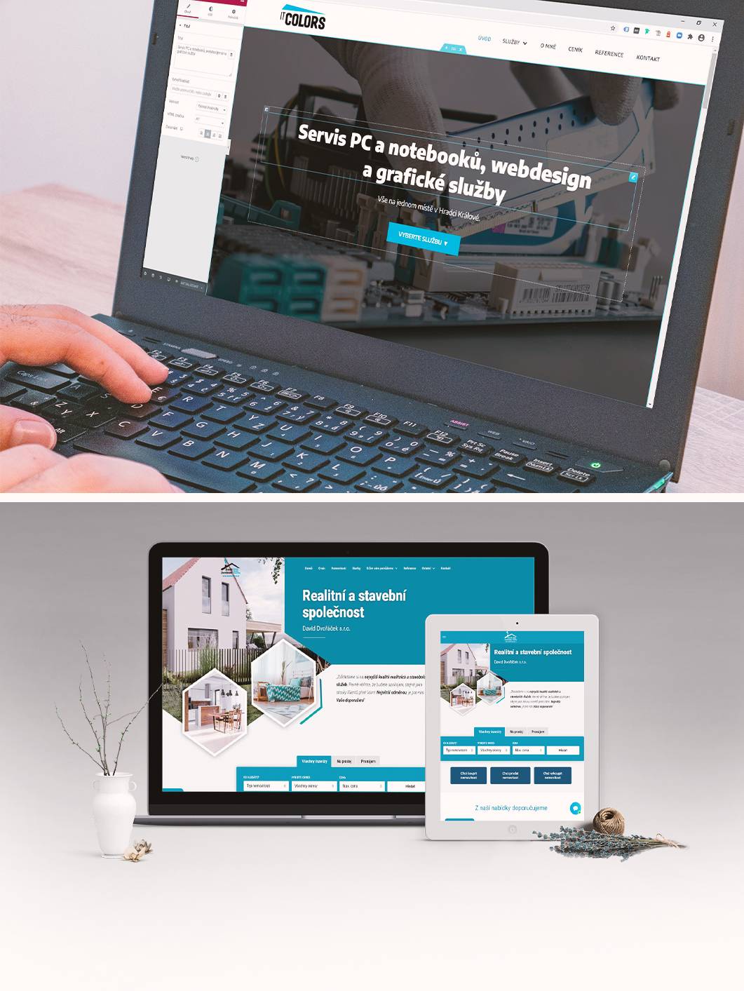 Tvorba webových stránek – webdesign